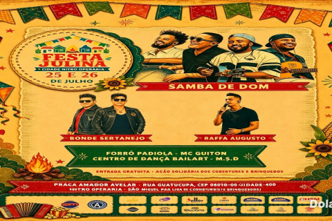 FESTA JULINA EM SÃO MIGUEL PAULISTA